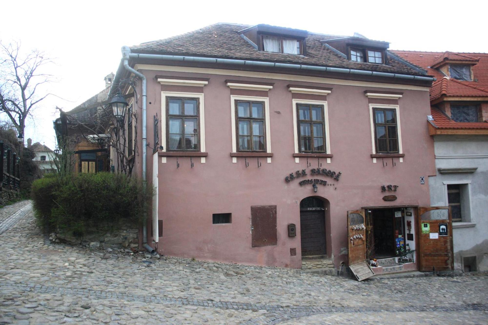 Casa Baroca Hotel Sighisoara Bagian luar foto