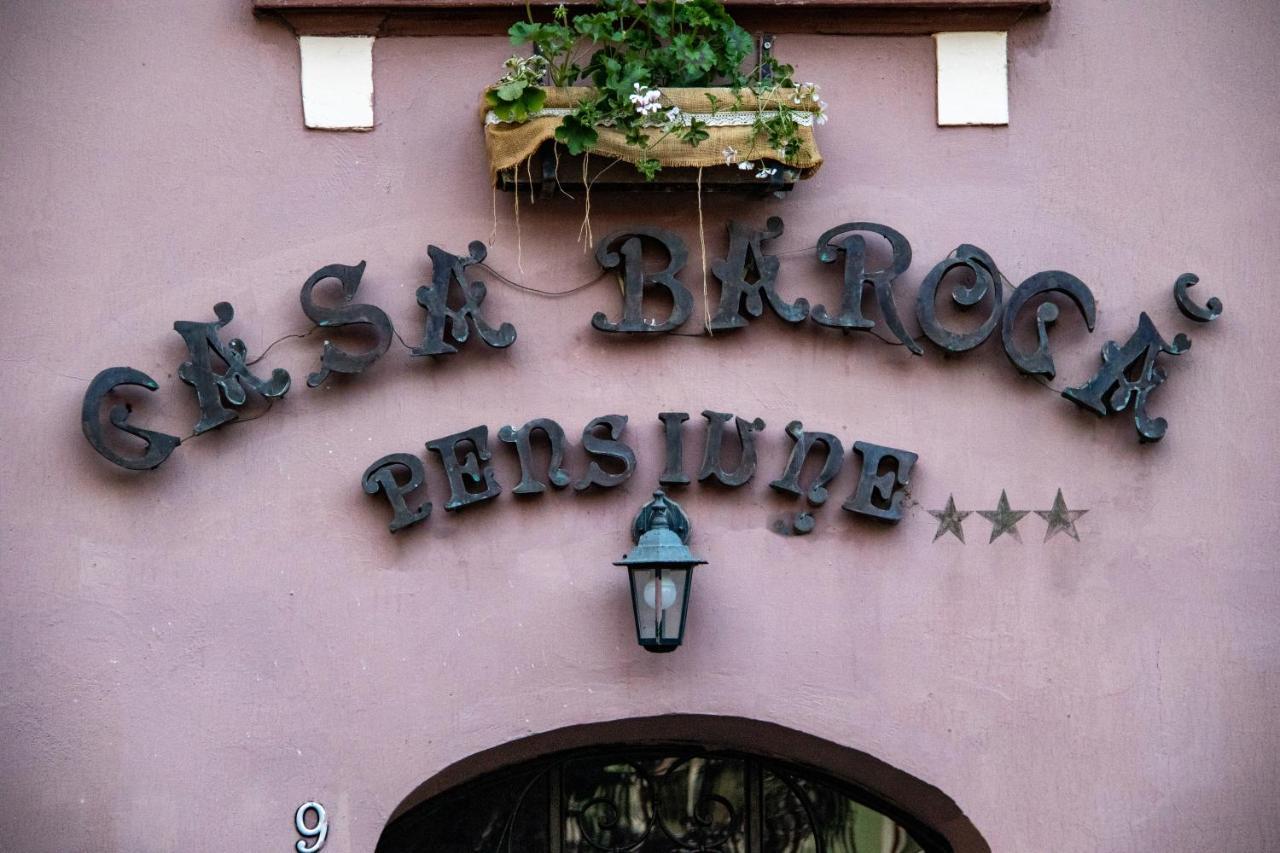 Casa Baroca Hotel Sighisoara Bagian luar foto